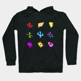 Hades Game God Symbols Hoodie